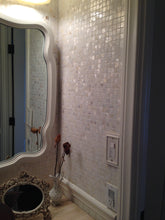Pure White Mother of Pearl Tile