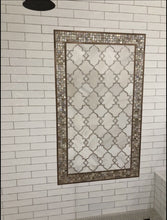 Mother of Pearl, Tile, Green, Blue