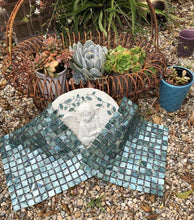 Mother of Pearl, Tile, Green, Blue